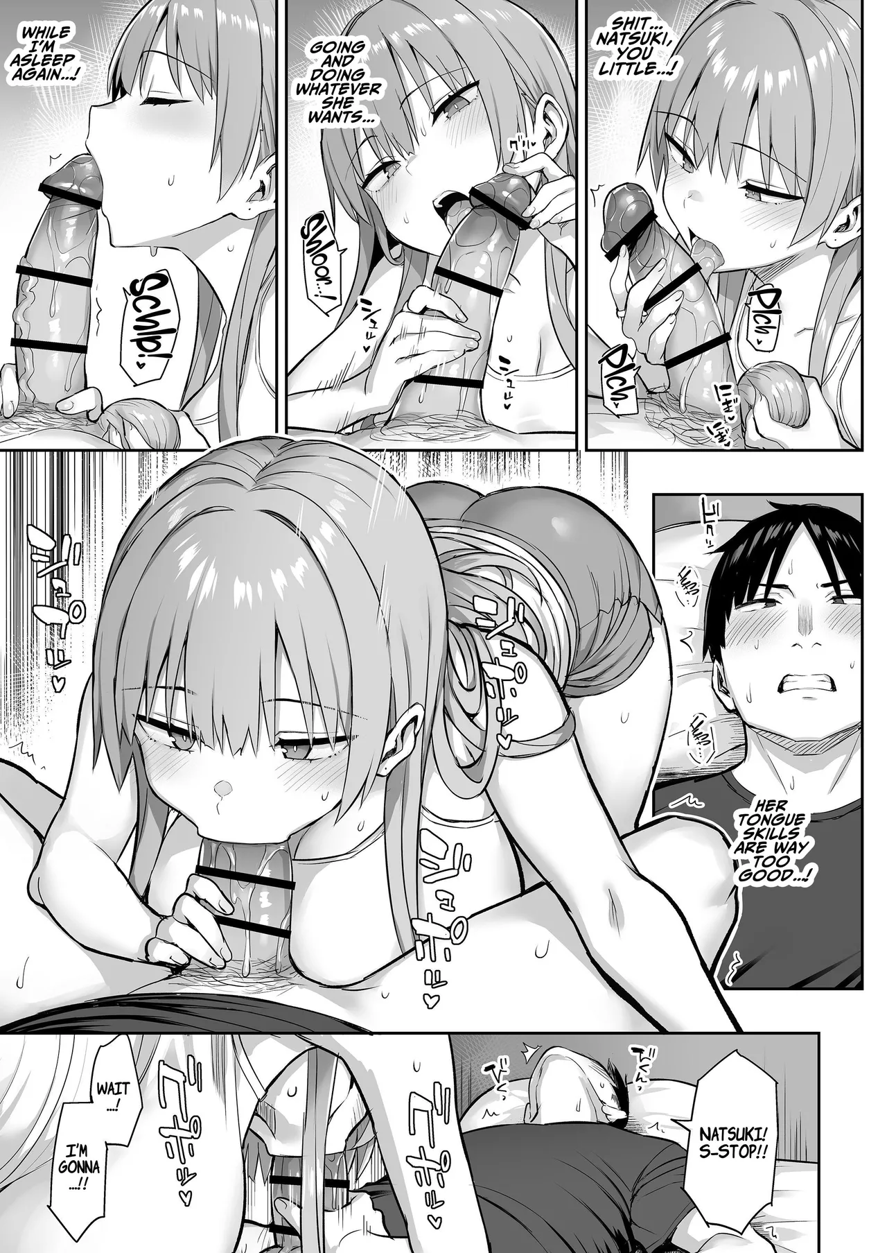 Moto InCha no Kyonyuu Yariman Imouto ga Erosugite, Onii-chan wa Mou...!! 4 | I Can't Handle My Former Bookworm Little Sister Now That She's a Slut!! 4 page 9 full