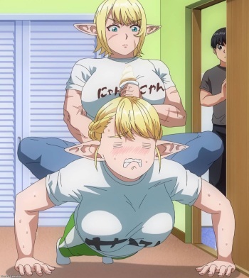 Elf-san wa Yaserarenai  Screenshots cover