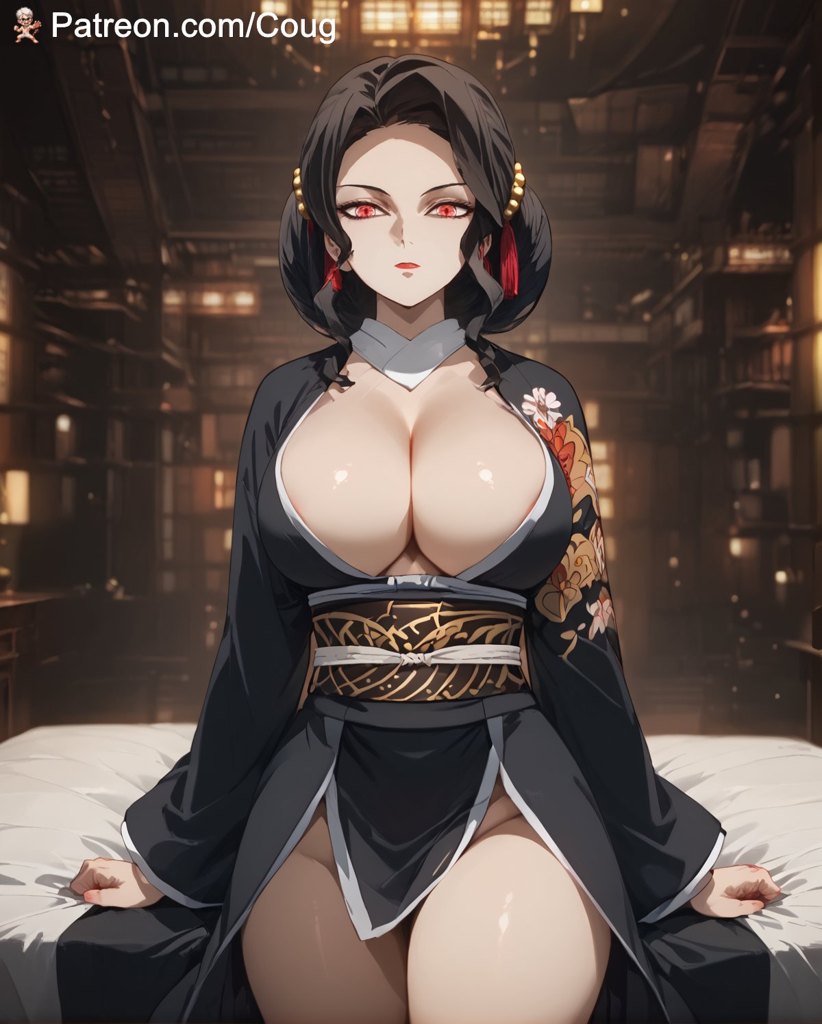 Muzan Kibutsuji hentai | Demon Slayer fan art page 2 full