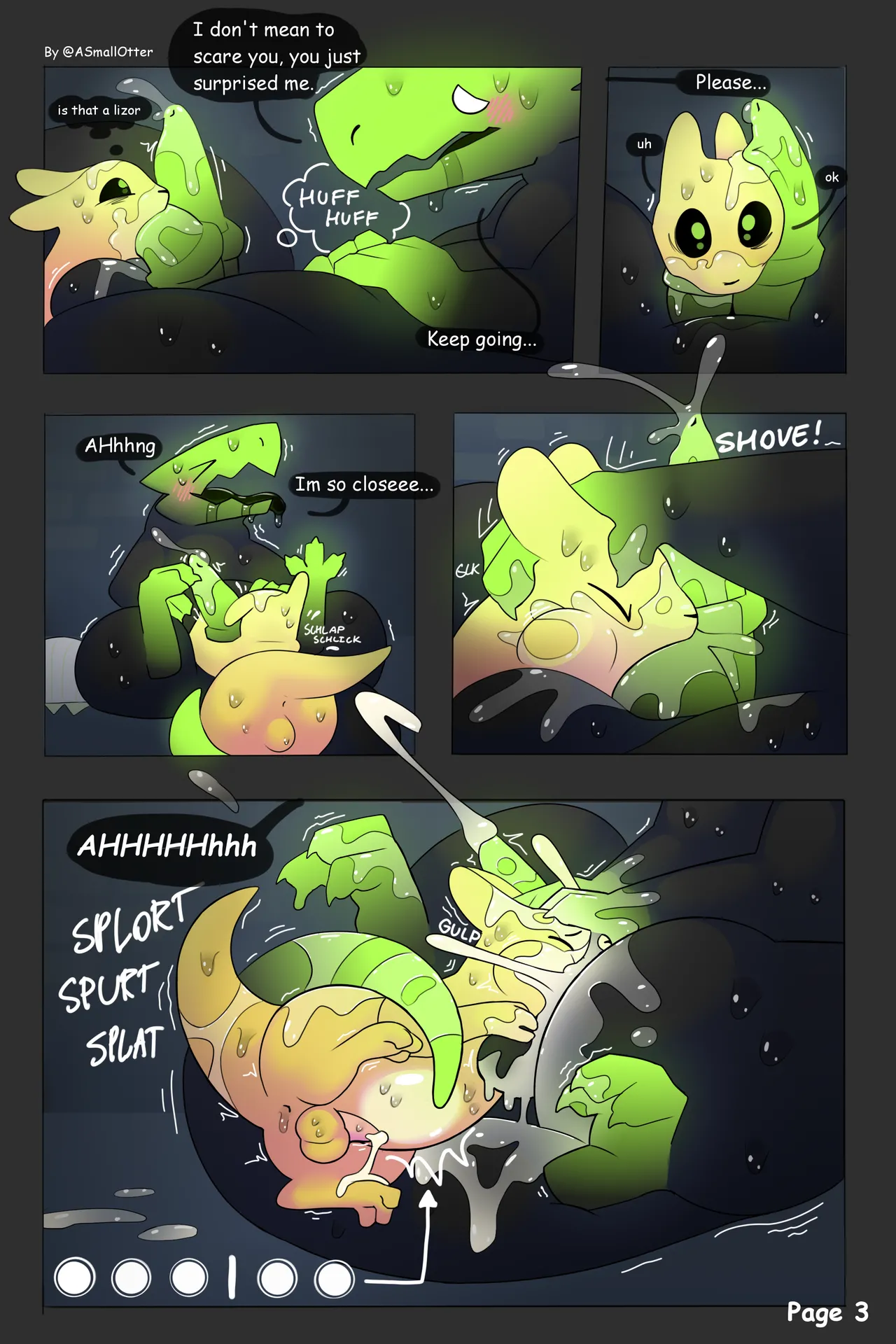 Into the Lizard's Den page 3 full