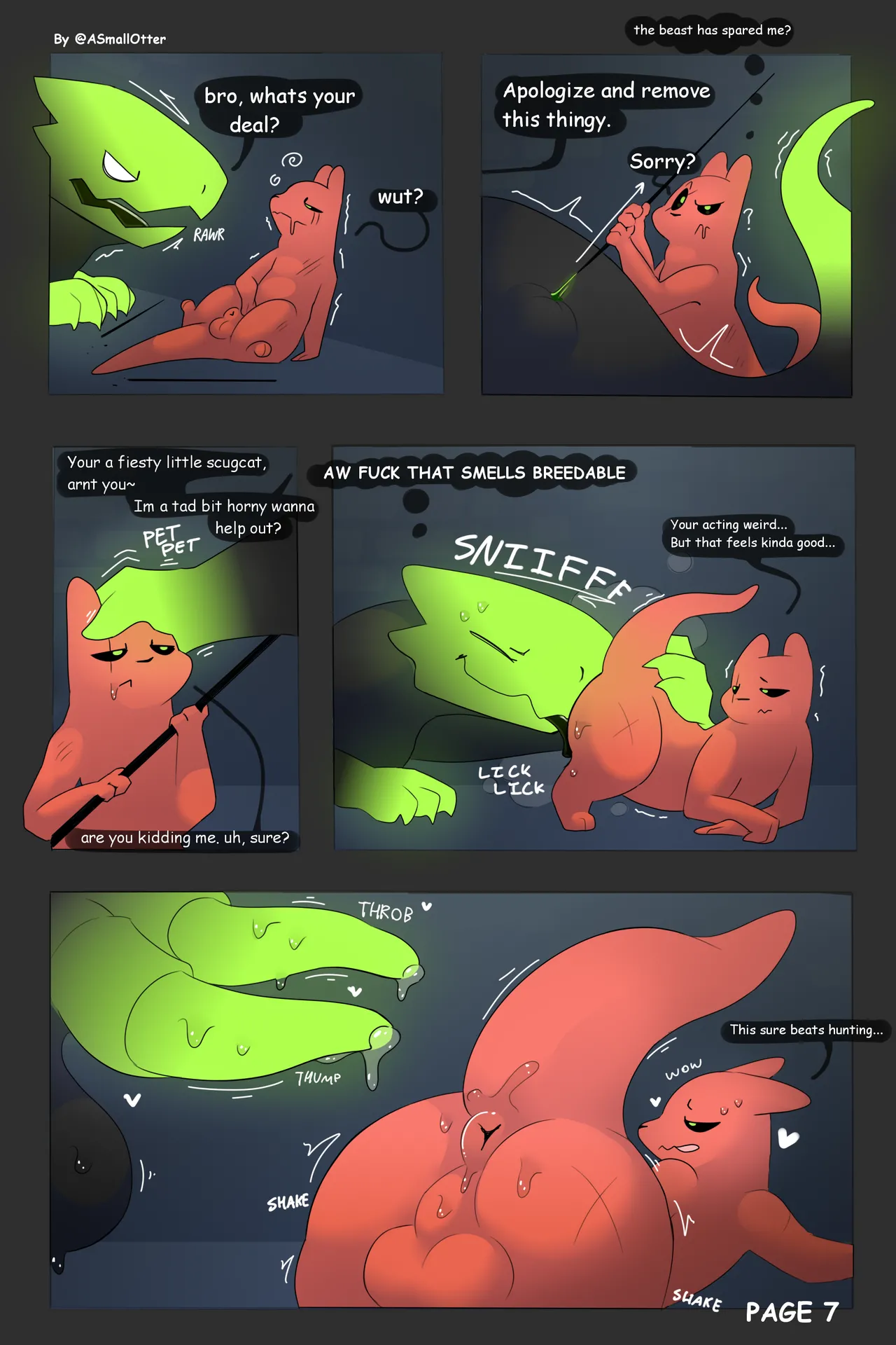 Into the Lizard's Den page 7 full