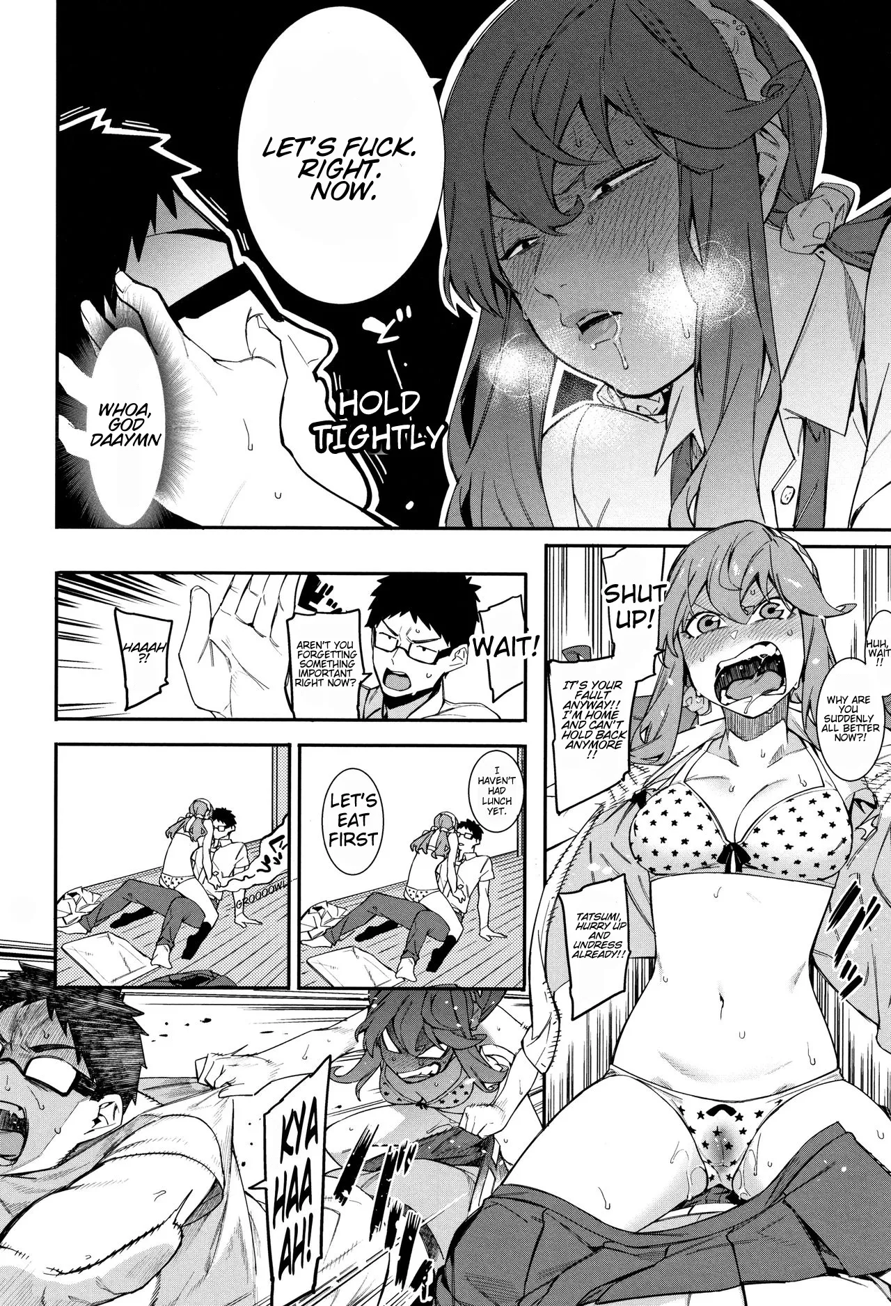 Akaruku Tanoshiku Kimochiyoku Ch. 3 page 8 full