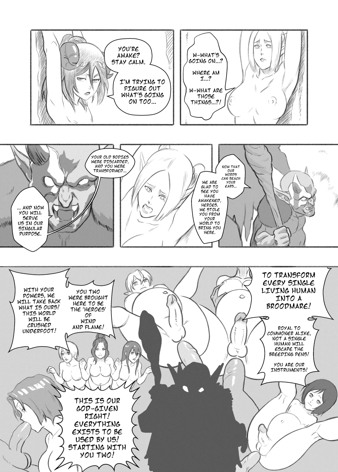 reincarnated into another world as sex slaves to goblins and now we fight for them page 9 full