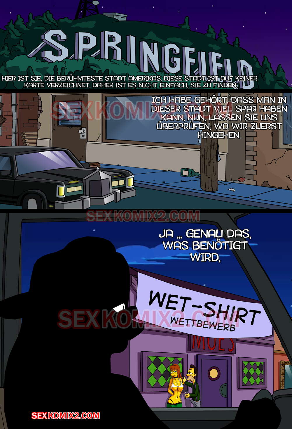 Simpsons. Abenteuer von Anastasia. Treffen Sie mich Springfield. by sexkomix2.com page 2 full