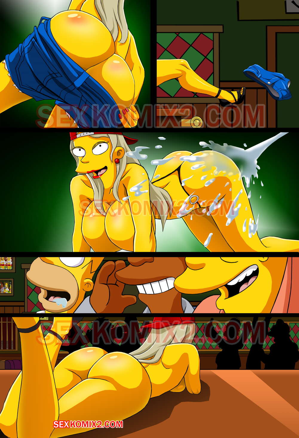 Simpsons. Abenteuer von Anastasia. Treffen Sie mich Springfield. by sexkomix2.com page 8 full