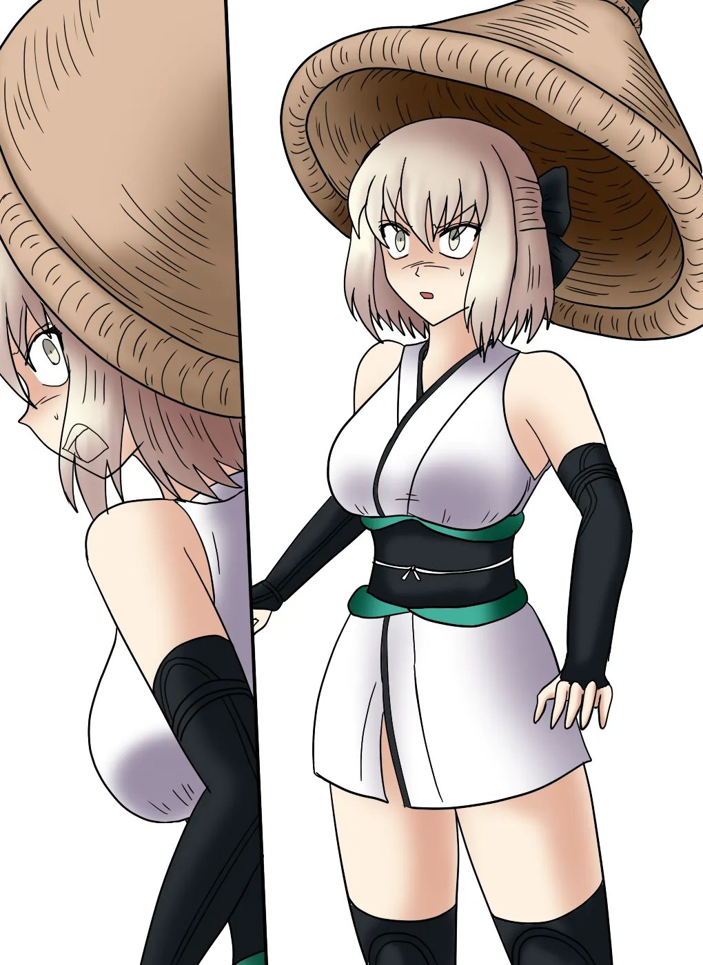 吸収される沖田さん page 1 full