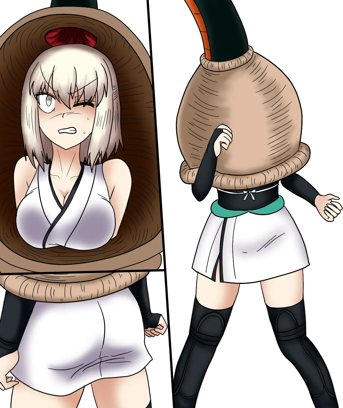 吸収される沖田さん page 3 full