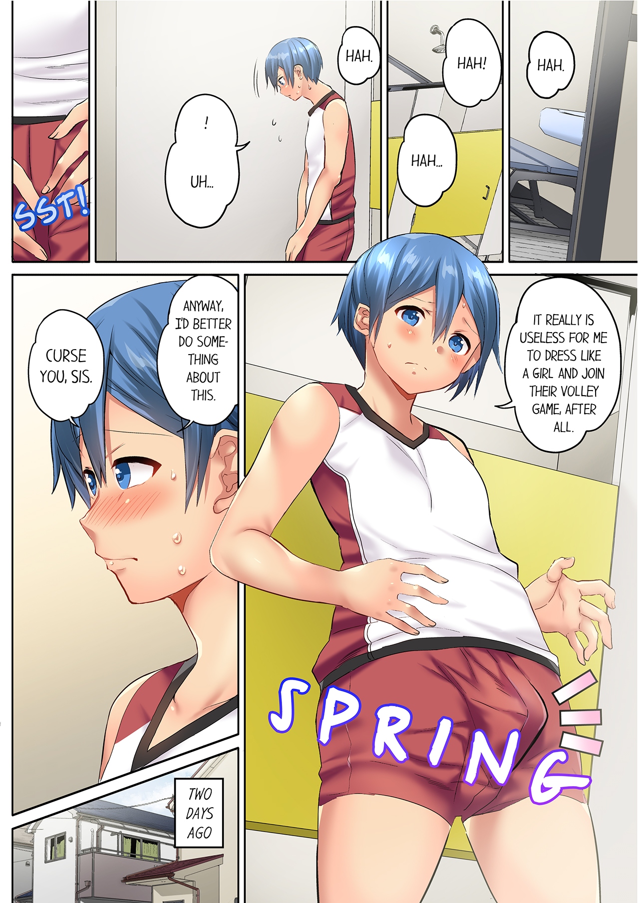Hitozuma Volley-bu no Asedaku SEX ~Shower Abinagara Mitchaku Shichau? 1-4 | Married Women's Volleyball Club Sweaty Sex - We're Being Glued Together While Taking A Shower? 1-4 page 5 full