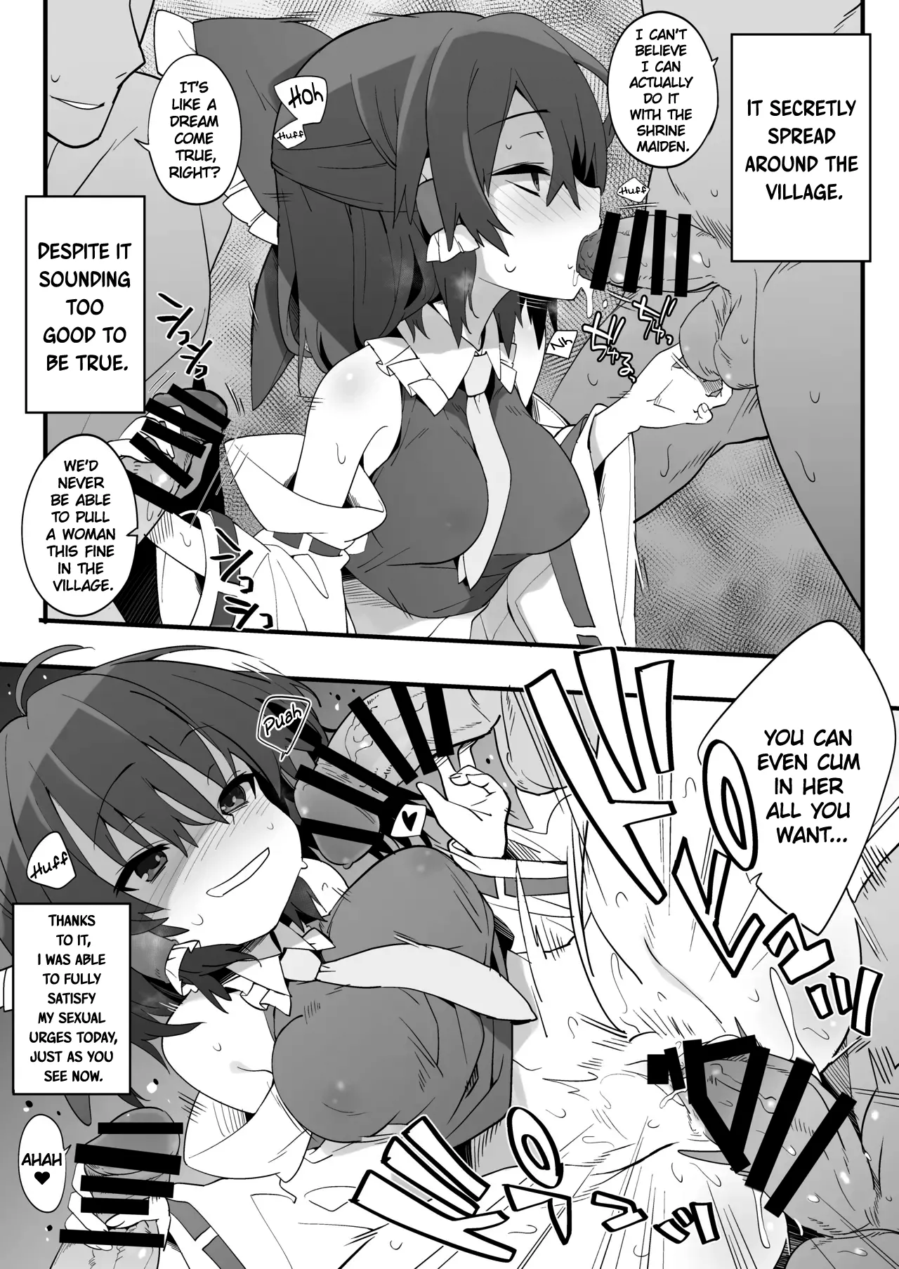 Miko wa You to Dare to demo Sex Suru | The Shrine Maiden Will Have Sex With Anyone When Drunk page 3 full