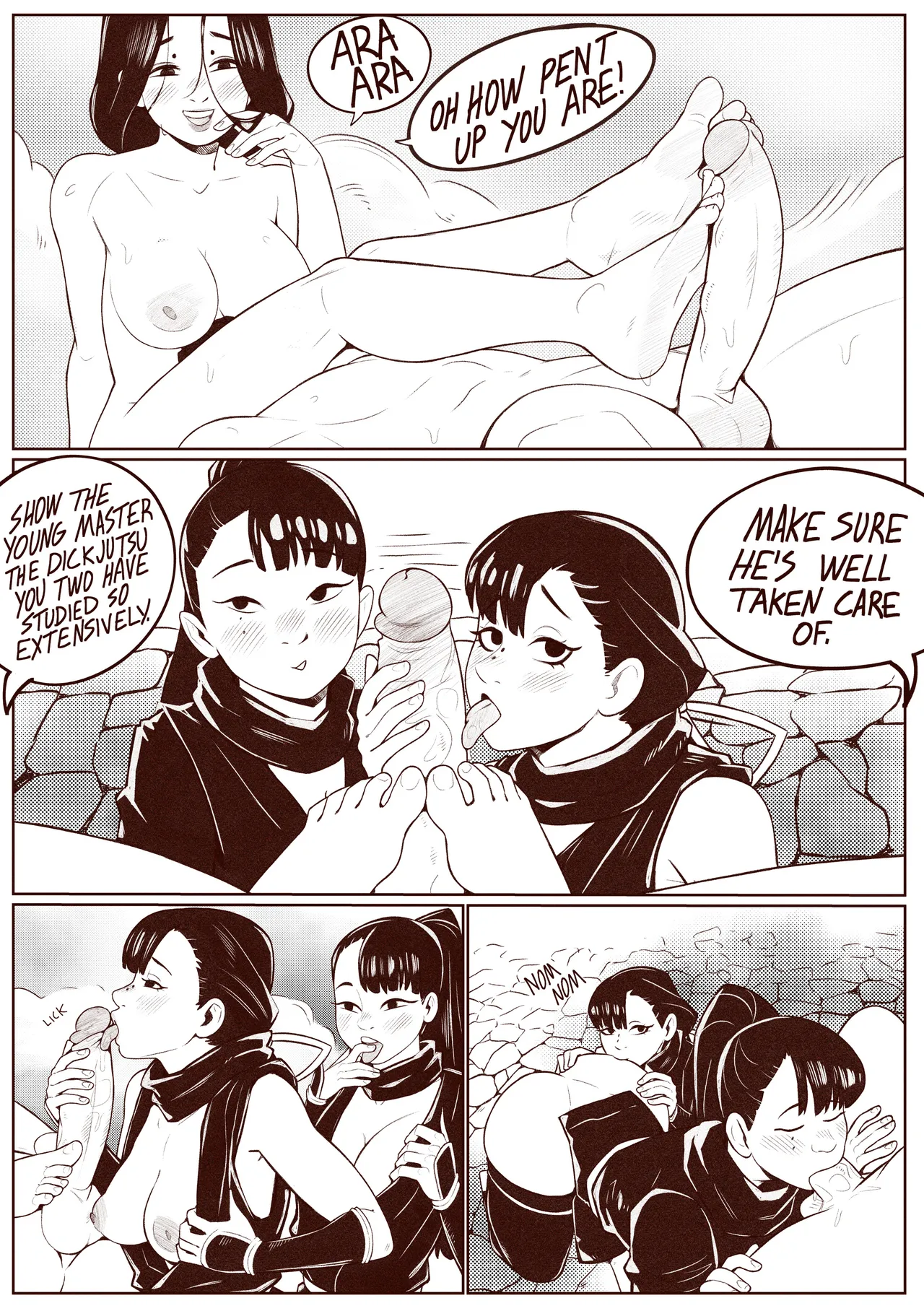 Shuro's Retinue page 3 full