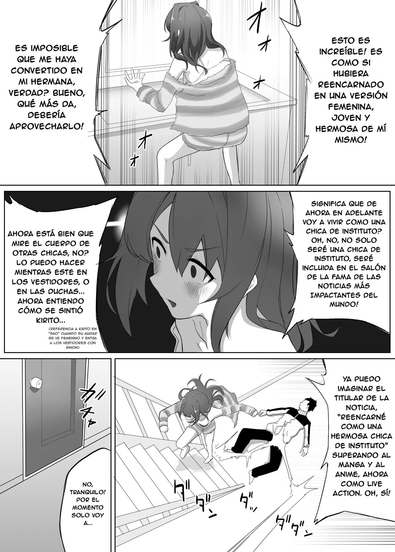 ¿Cambié de lugar con mi hermana menor con la que no me llevo nada bien? ¡Déjalo todo en manos de tu hermano! page 10 full