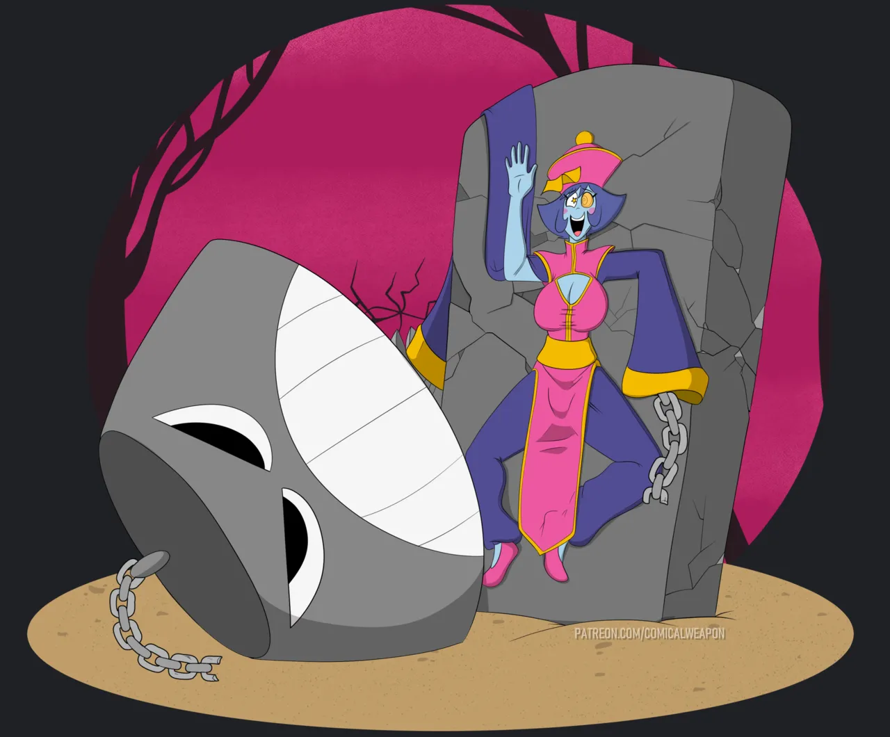 Free for All - Morrigan Aensland page 8 full