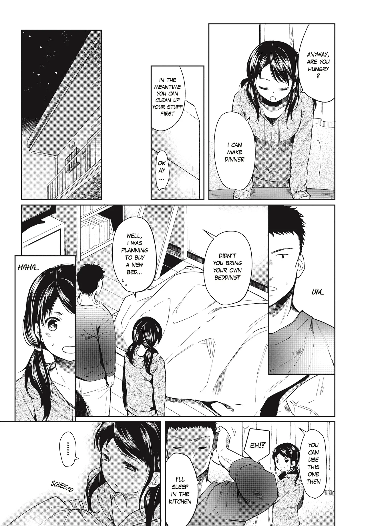 1 Room Apartment + Highschool Girl Suddenly Living Together? Close Contact!? First Sex!!? Ch.1-15 page 6 full