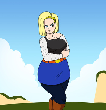 New Year's Toast - Android 18 cover