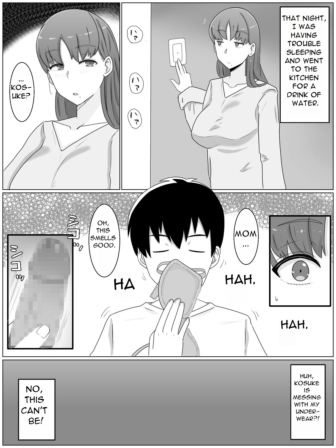 Kaa-san to Shitai Koto ~ Musuko no Kodane de Haramu Kyonyuu Haha page 4 full