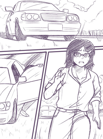 April Collins Sketch Comic cover