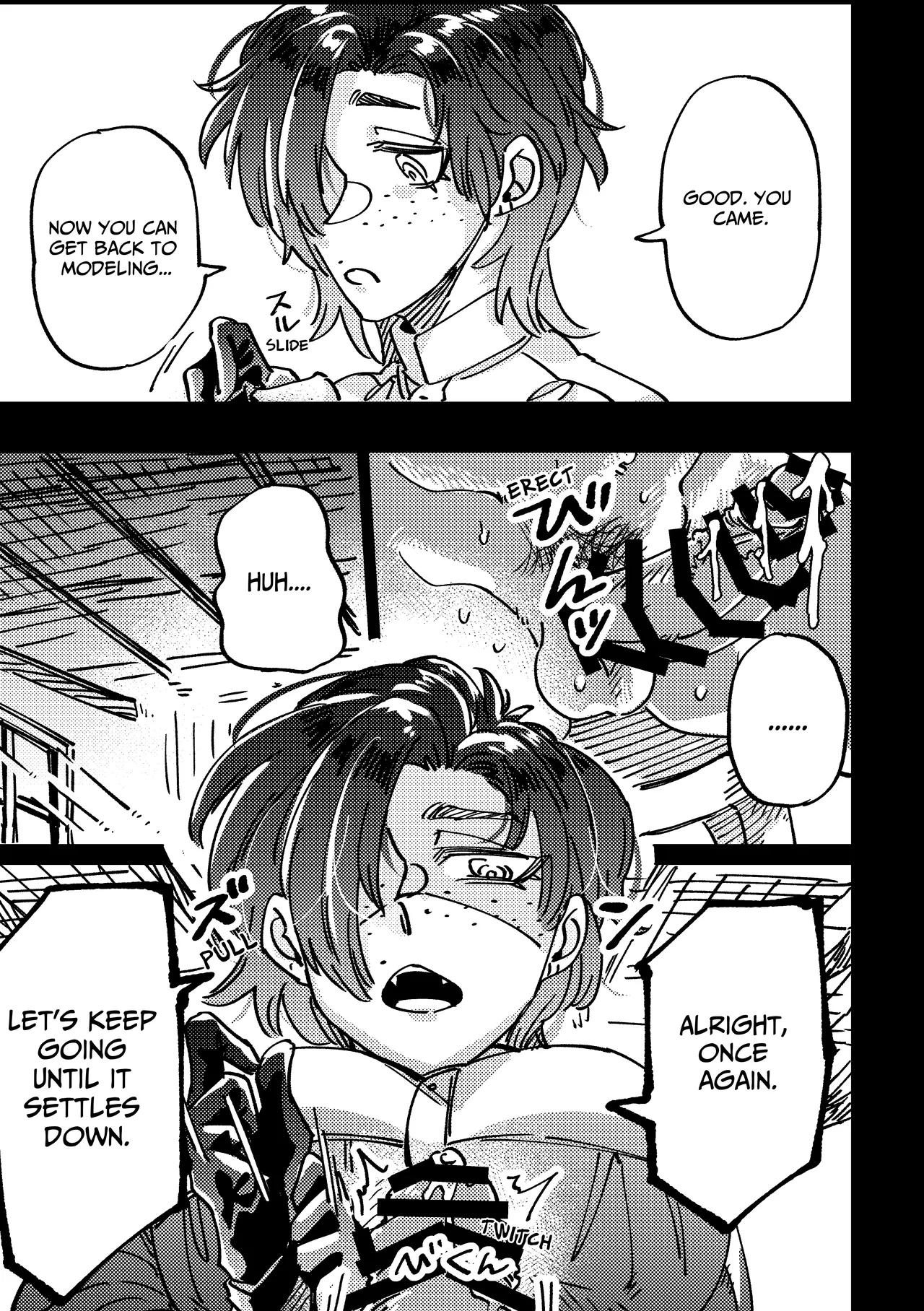 What a naughty model. page 7 full