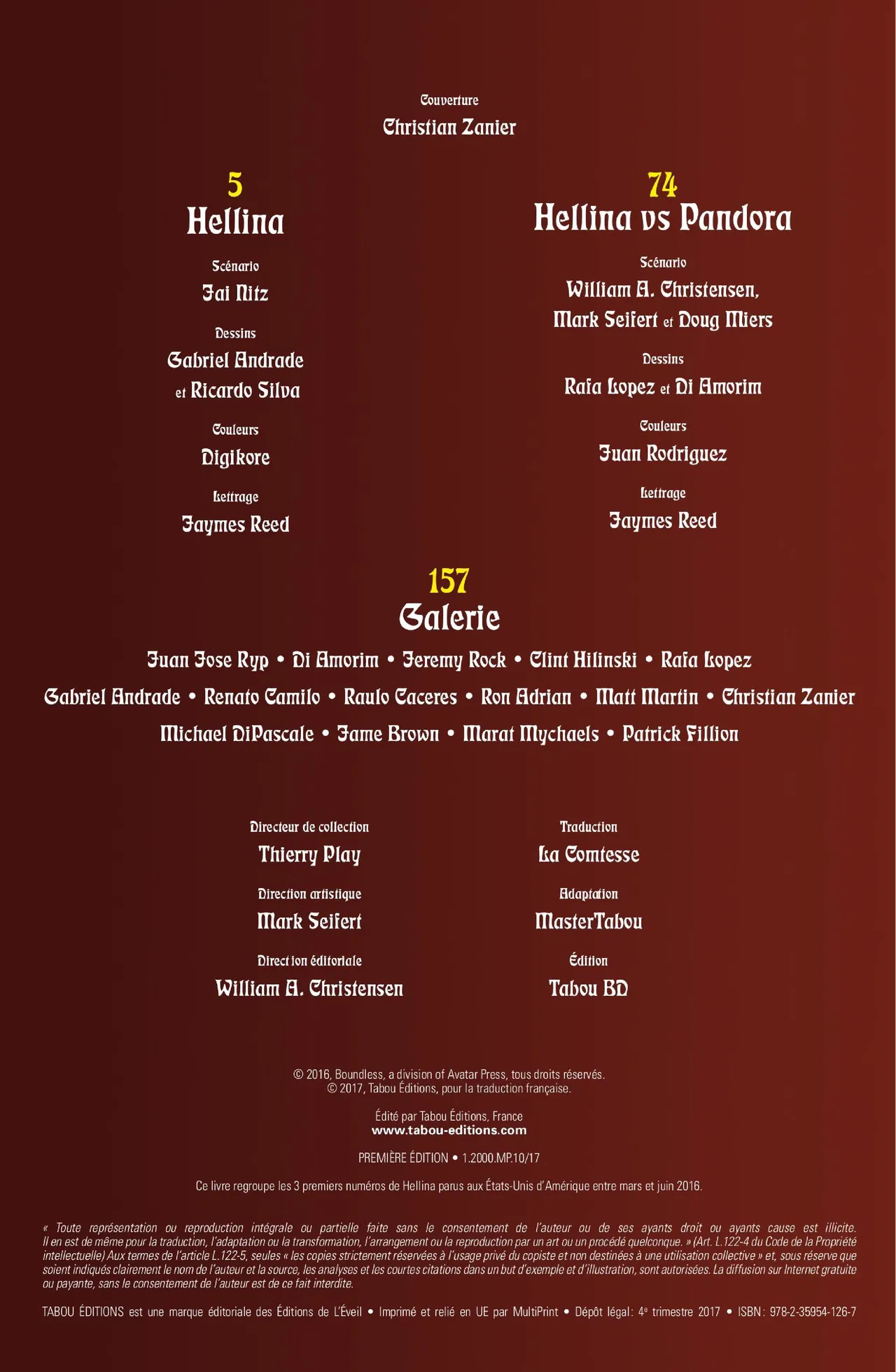 Hellina Tome 01 page 3 full