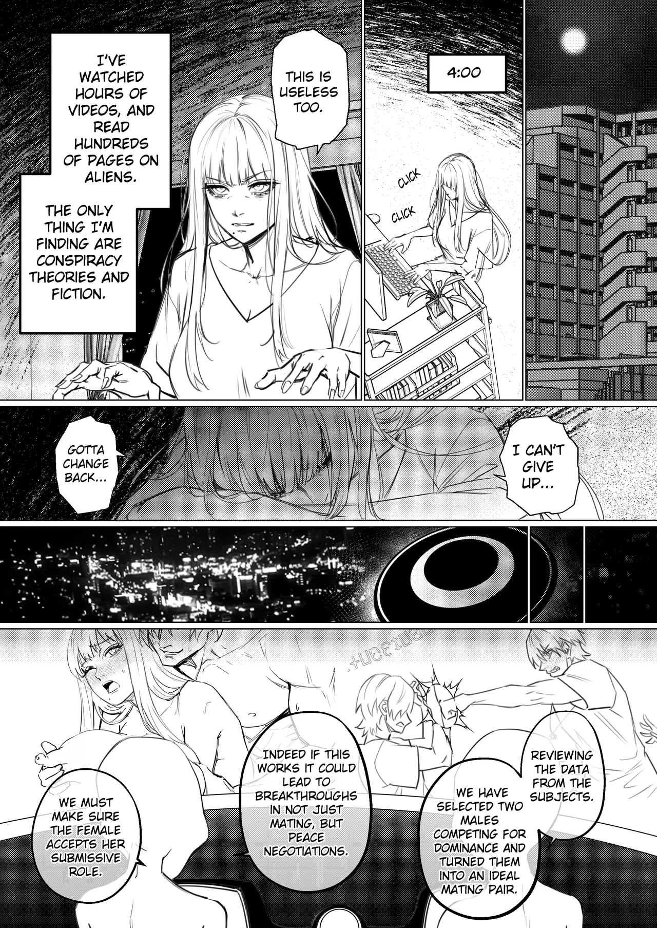 Alien Abduction Chapter 2  重置版 page 1 full