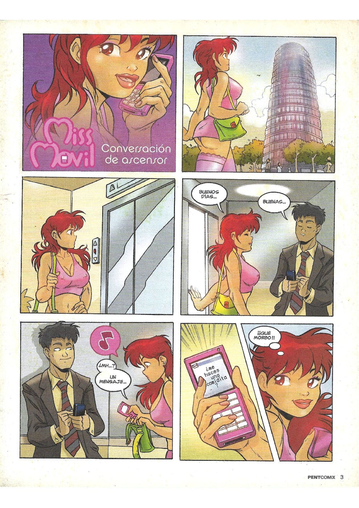 Penthouse Comix #84 page 3 full