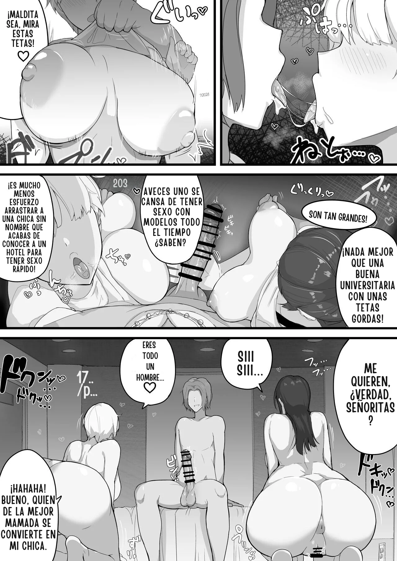 Dekachichi senpai, pottode no ikemen otoko  ni assari NTR | Mi Senpai Tetona se Vuelve una Facilota con un Hombre  Guapo page 10 full