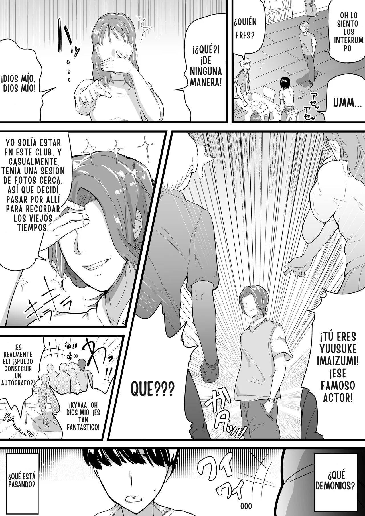 Dekachichi senpai, pottode no ikemen otoko  ni assari NTR | Mi Senpai Tetona se Vuelve una Facilota con un Hombre  Guapo page 6 full
