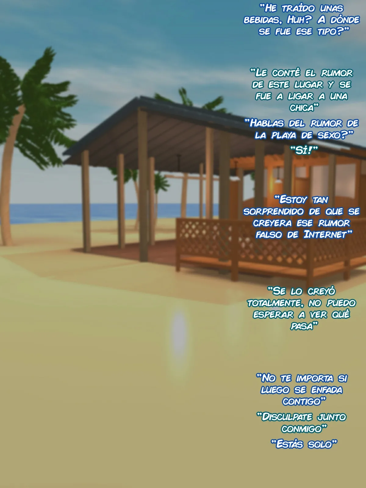 Uwasa no Sex Beach 2 | Playa de sexo rumereada 2 page 8 full