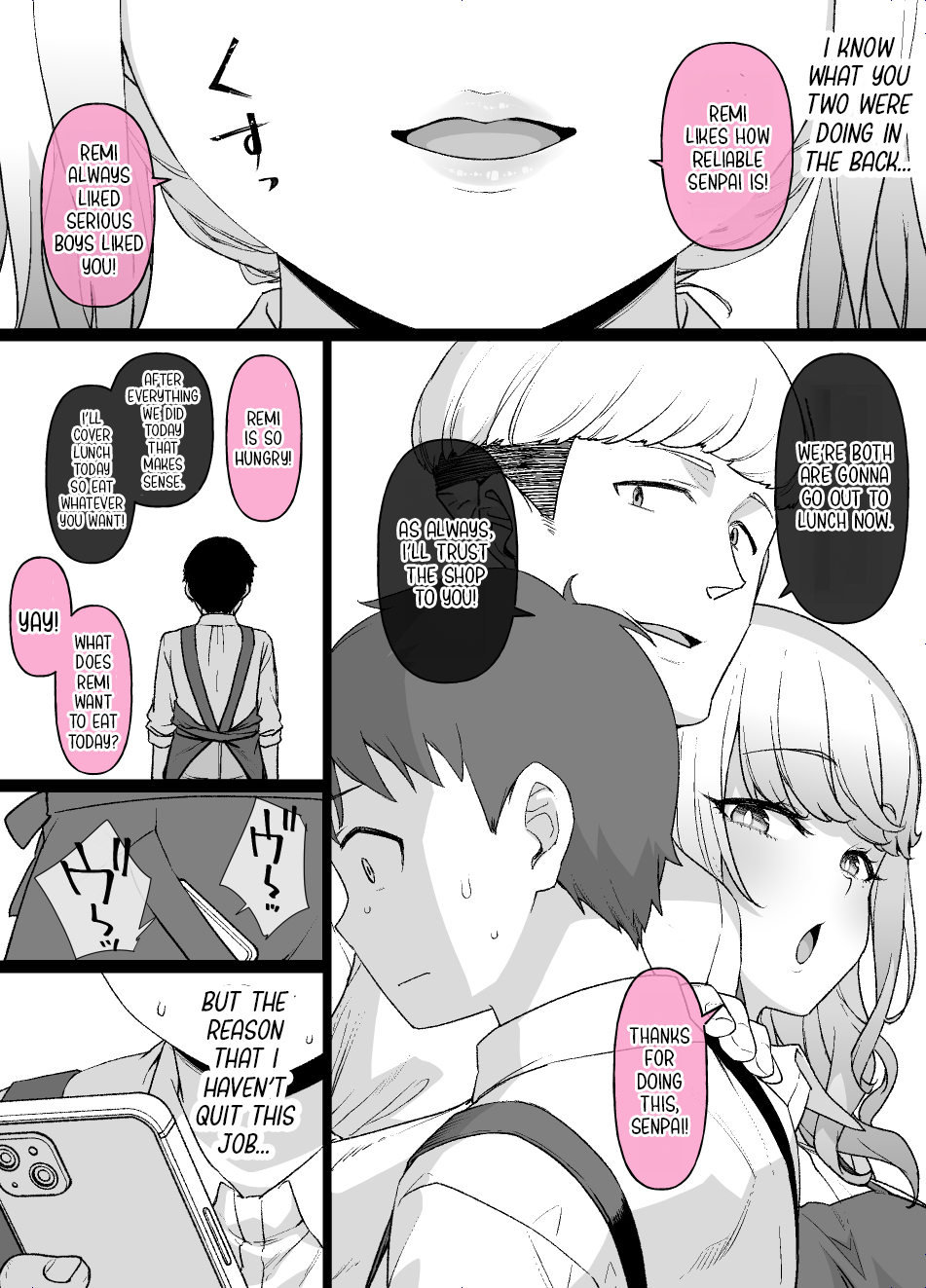 Beit Saki no Majime na Kouhai ga... | A Serious Part-Time Kouhai page 10 full