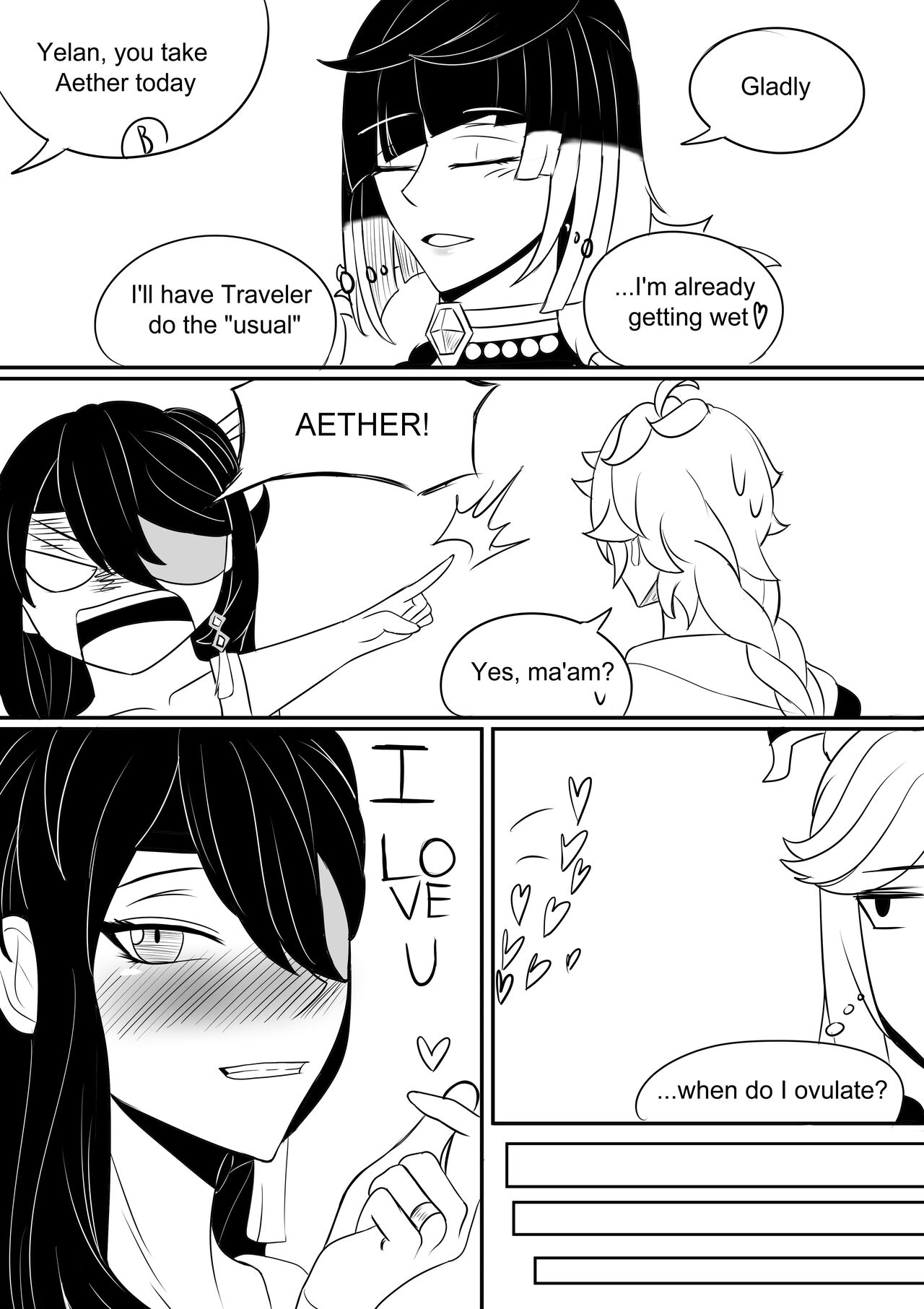 Genshin Harem in Liyue: Yelan page 6 full