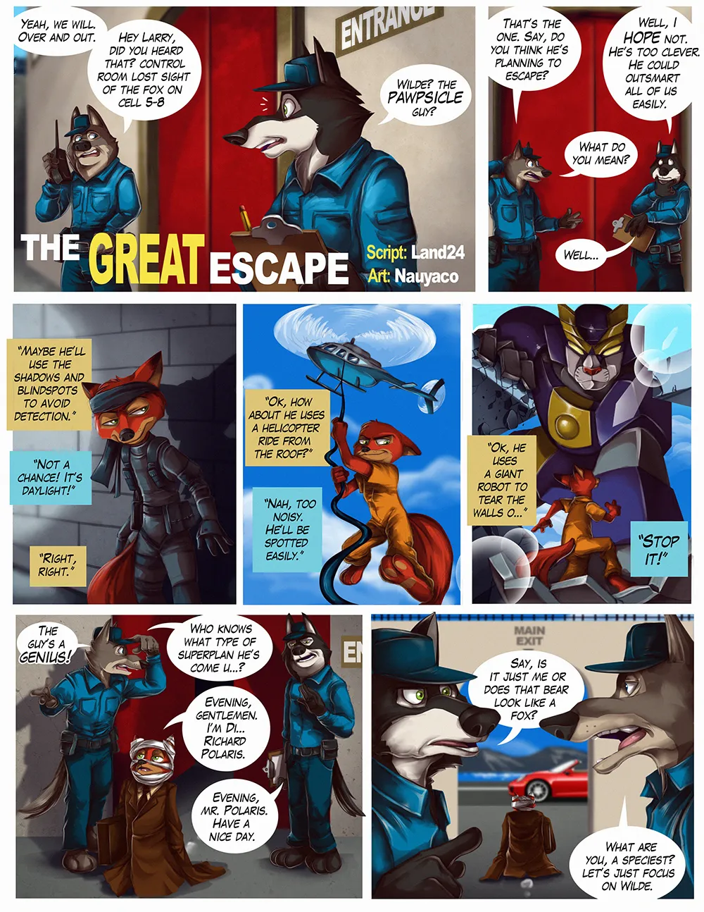 Guilty! Judy &amp; Nick Go to Jail page 10 full