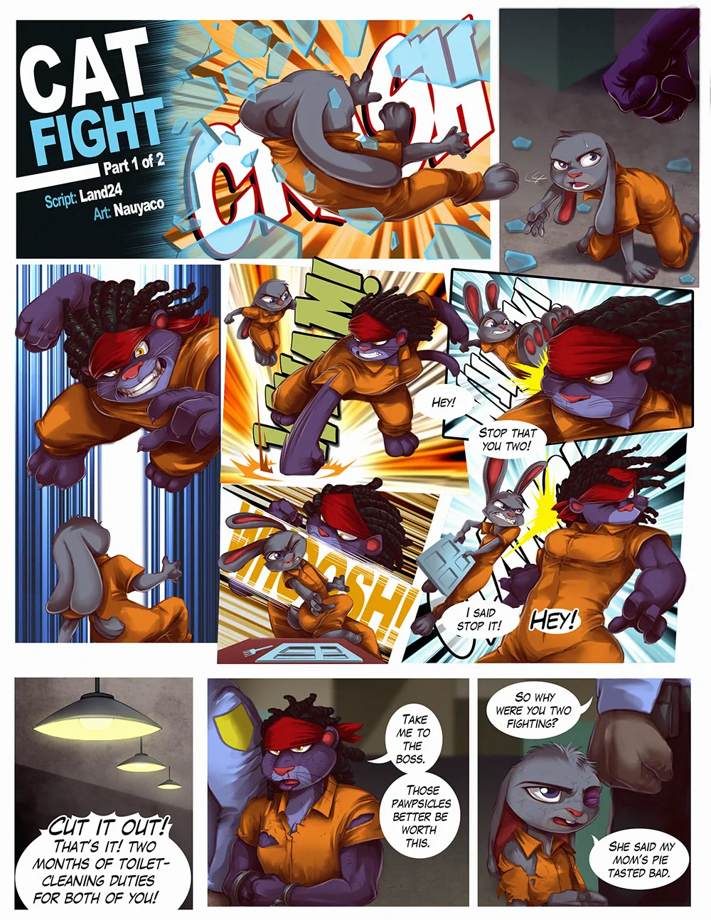 Guilty! Judy &amp; Nick Go to Jail page 6 full