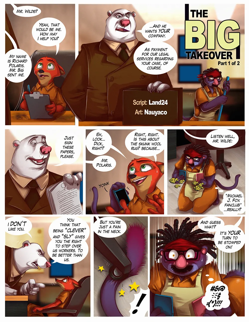 Guilty! Judy &amp; Nick Go to Jail page 8 full