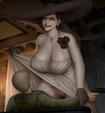 Lady Dimitrescu cover