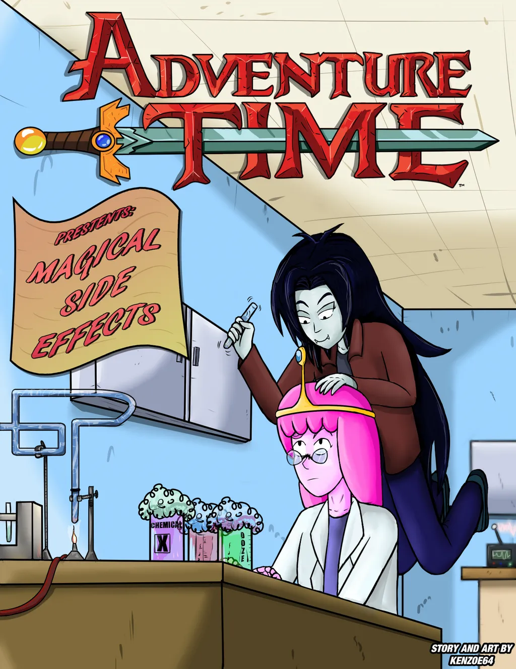 kenzoe64 - Adventure Time  Magical Side Effects page 1 full