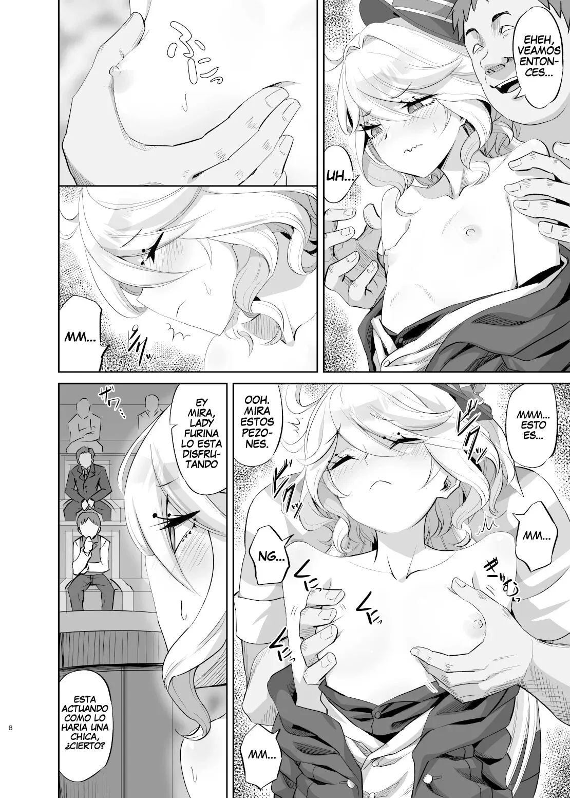 Boku wa Otokonoko ja Nai! ~Suijin Dansei Giwaku Saiban Gijiroku~ | ¡No Soy Un Chico! ~El Juicio de la Arconte Hydro Sospechosa de Ser Hombre~ page 7 full