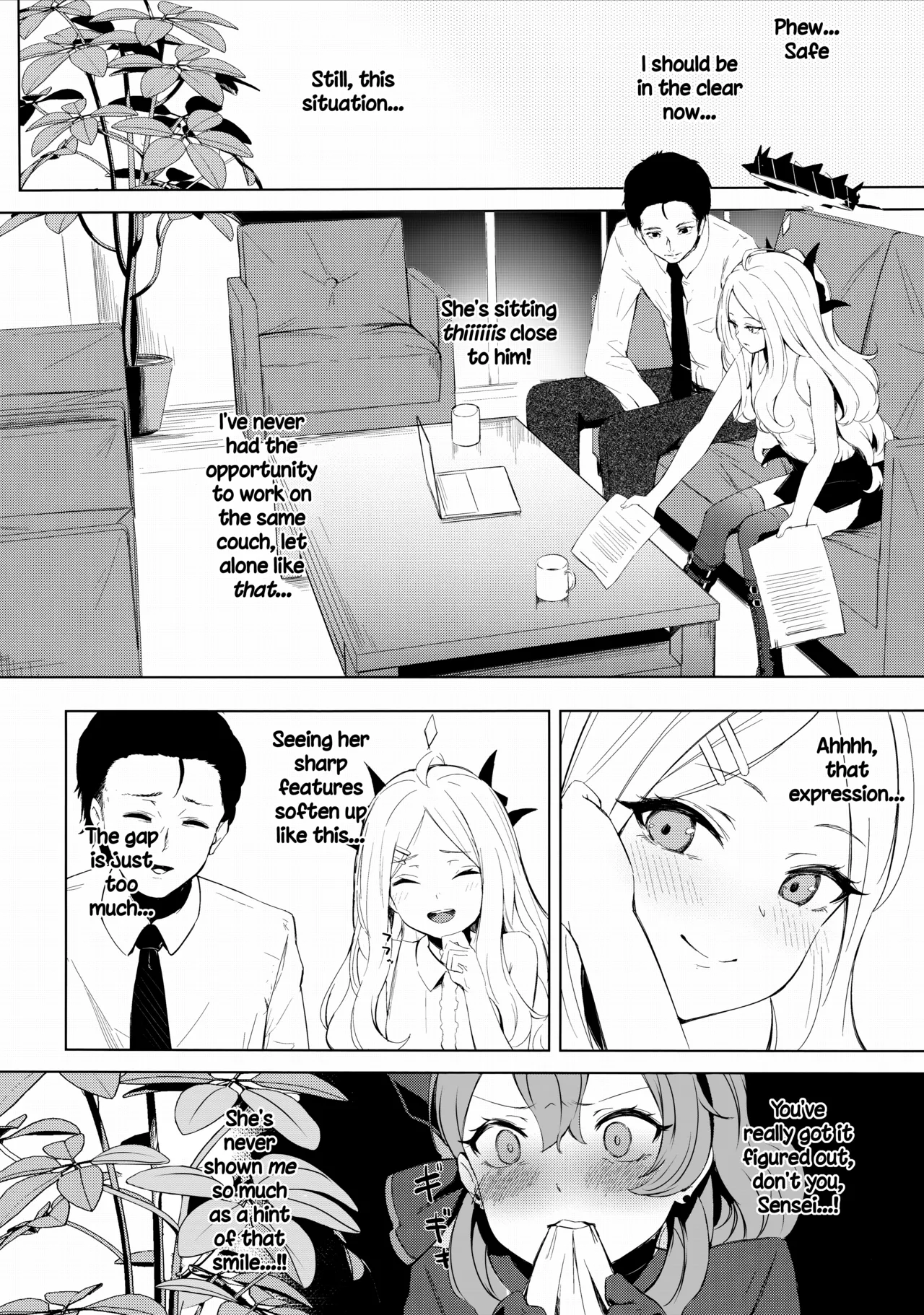 Fuukiiin Kaishitsu nite Amaenbo Iinchou to Muttsuri Gyouseikan to | In the Prefect Office, with the Spoiled President and the Dishonest Admin page 5 full