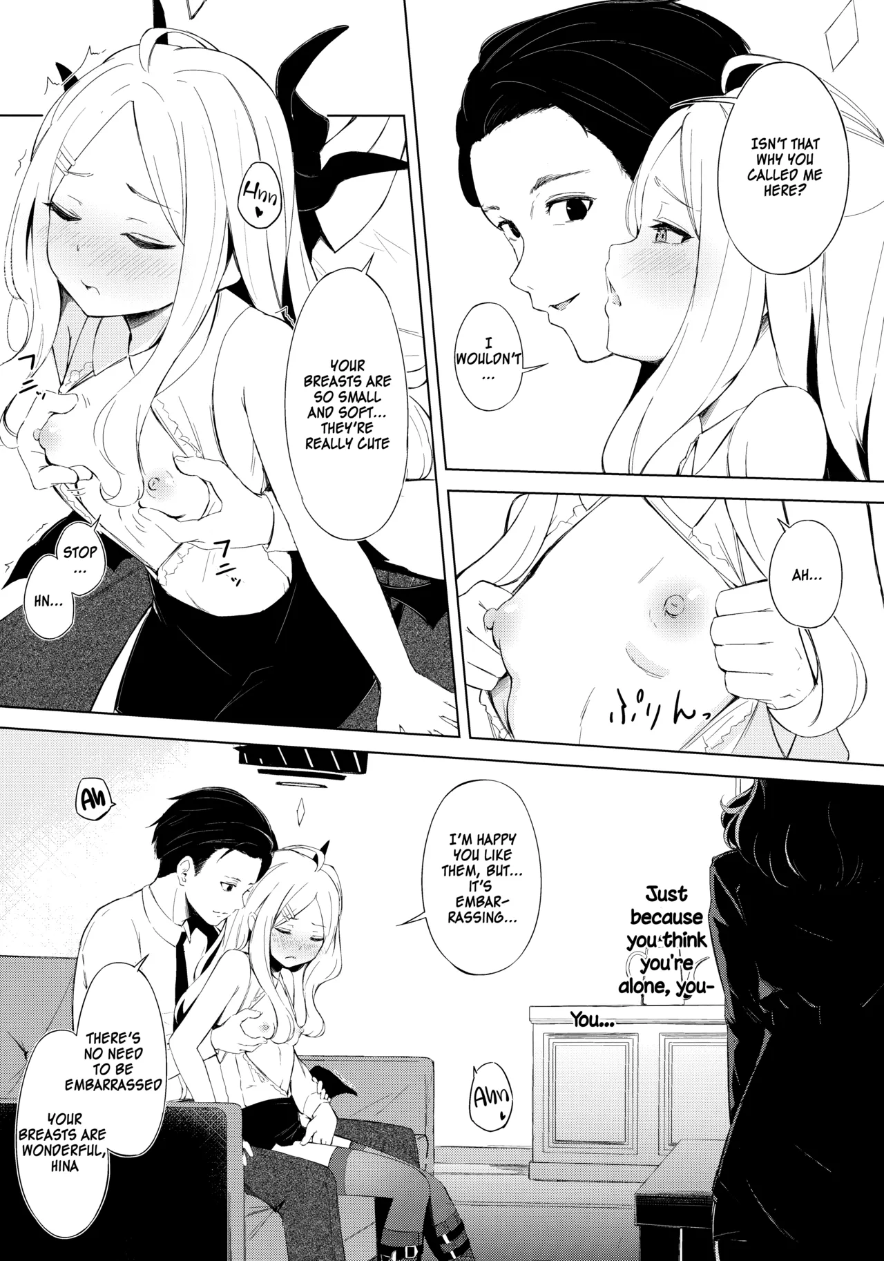 Fuukiiin Kaishitsu nite Amaenbo Iinchou to Muttsuri Gyouseikan to | In the Prefect Office, with the Spoiled President and the Dishonest Admin page 8 full