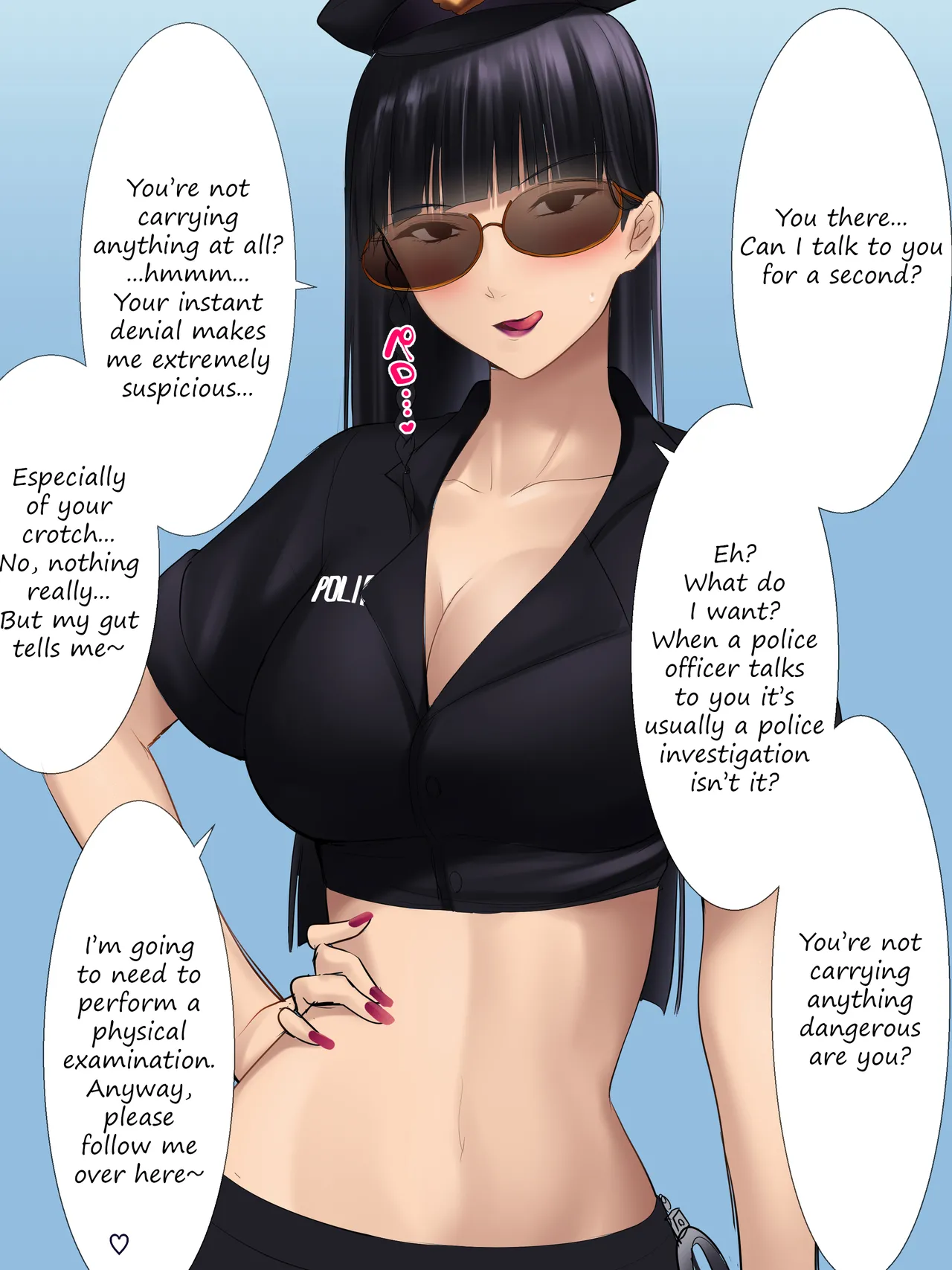 The interrogation by the slutty policewoman page 1 full
