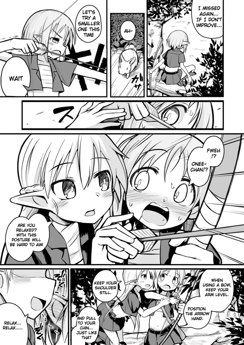 Kairaku ni Ochiru ~Seidorei Elf Kusuridzuke Choukyou de Kuppuku Acme!!~ page 8 full