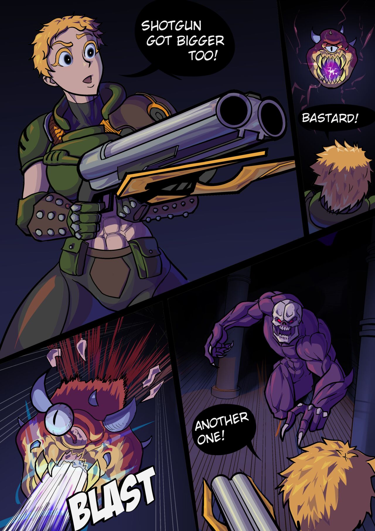 Doom Girl 1 page 5 full
