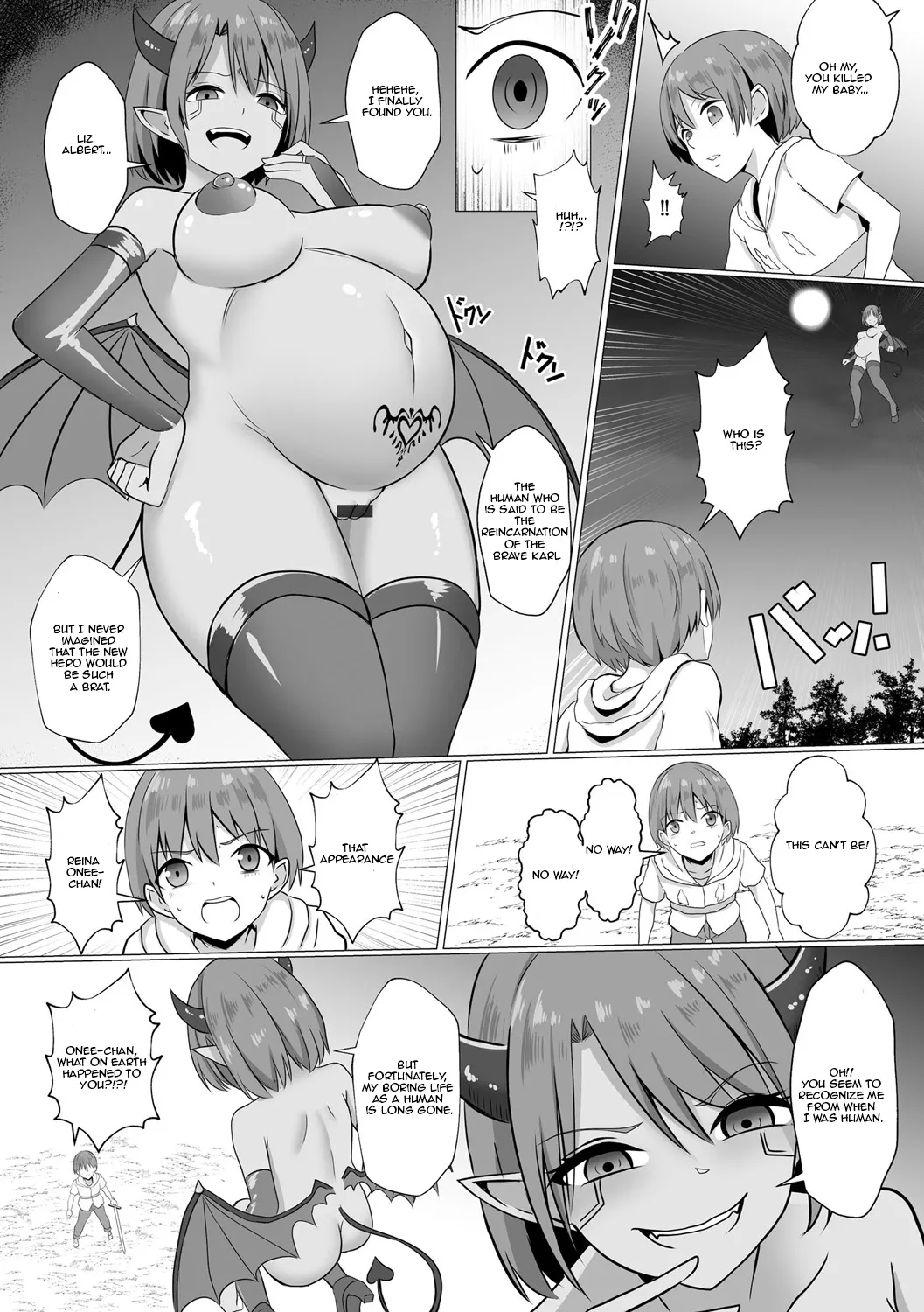 Inma Shouki Reina Ch. 1-3 | Succubus princess Reina Ch. 1-3 page 10 full