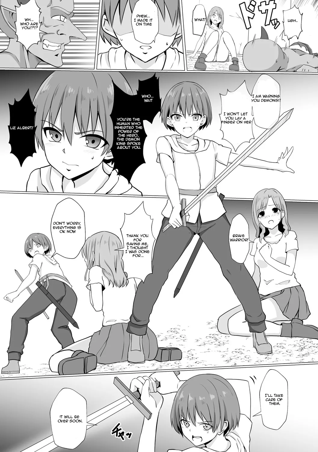 Inma Shouki Reina Ch. 1-3 | Succubus princess Reina Ch. 1-3 page 5 full