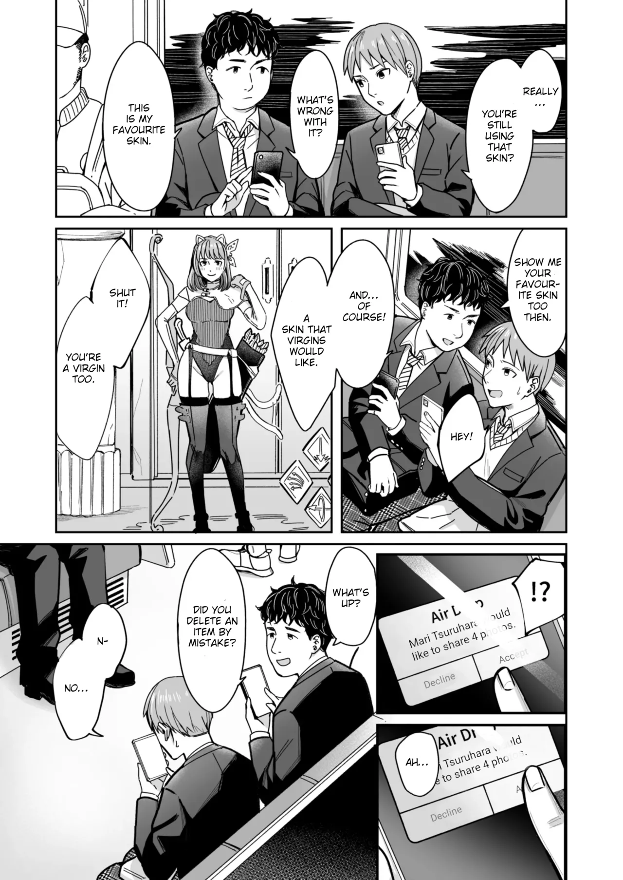 Shiranai Josei kara Gazou Kyouyuu de Eroi Jidori ga Okuraretekita Hanashi | A Story About How I Got Sent Lewd Selfies From A Woman I Didn't Know page 4 full