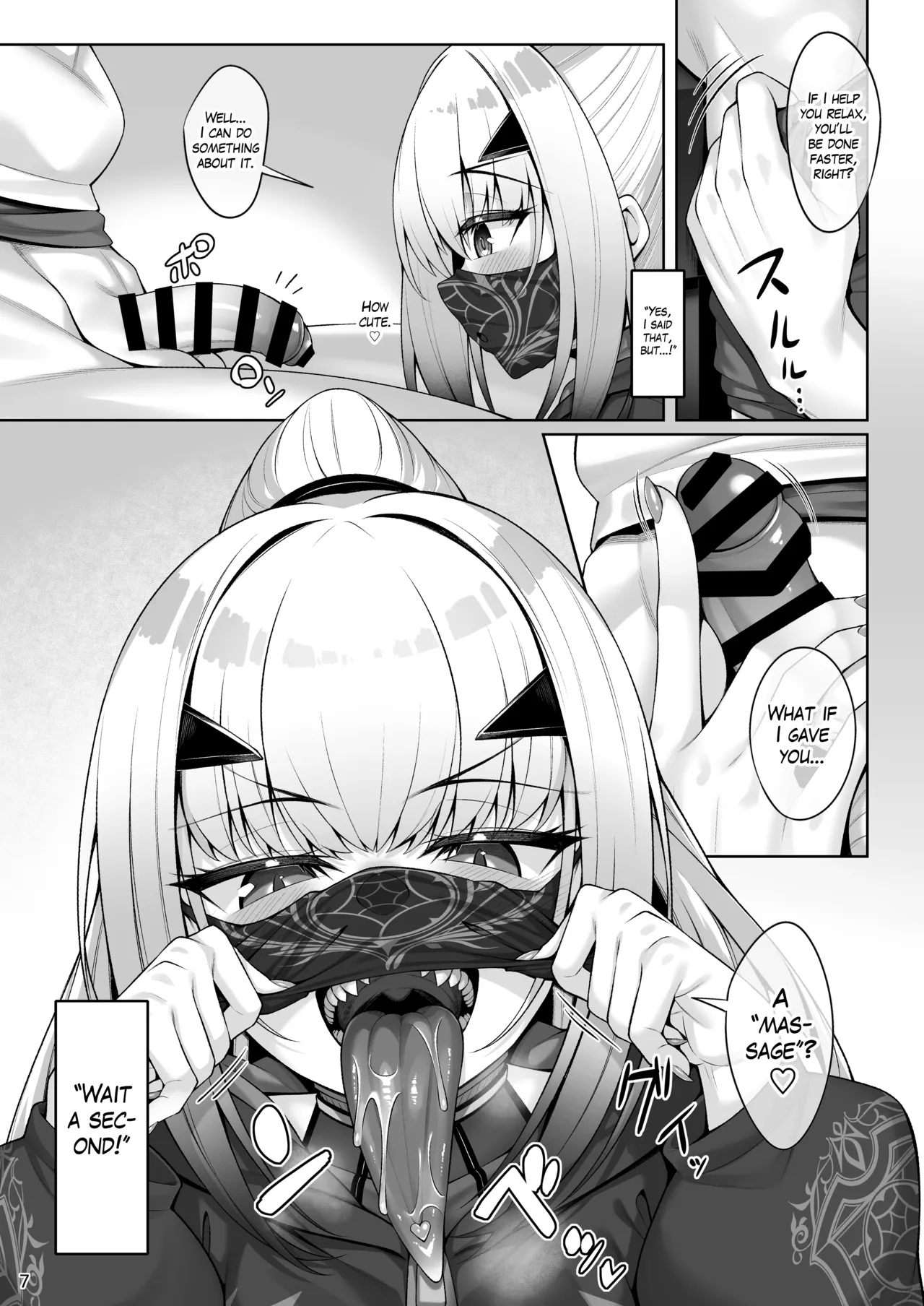 Mizugi Melusine to Iroiro Ecchi Hon | Doing all kinds of lewd things with Melusine in her swimsuit page 8 full