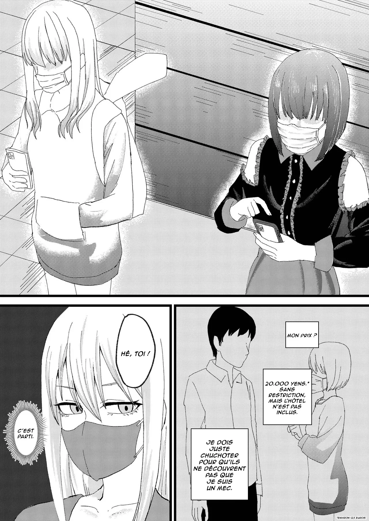 Katsuage ni Akita kara P-katsu Sagi Shitemita! | J'en ai eu assez d'extorquer les gens... alors j'ai essayé d'escroquer des Suggar Daddy ! page 6 full