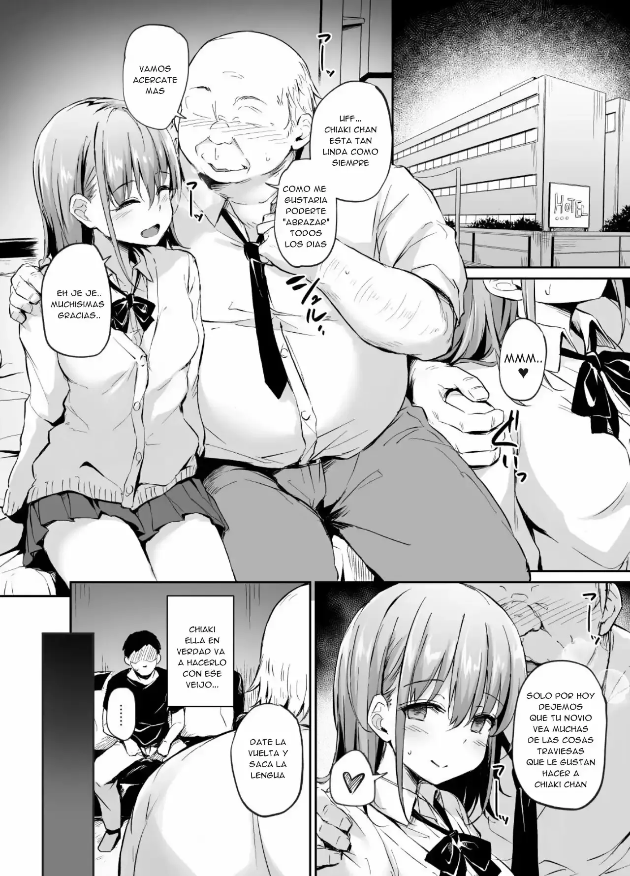 Enkou Kanojo to Kengakukai  | Citas Pagadas al Lado de mi Novia Prostituta page 10 full