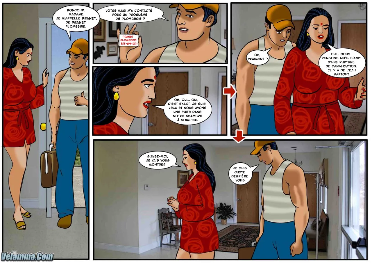 Velamma - 031- Problèmes De Plomberie page 6 full