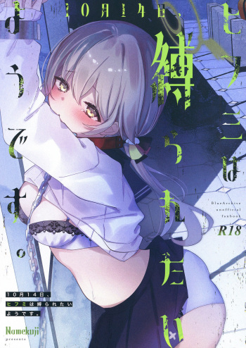 10-gatsu 14-ka, Hifumi wa Shibararetai You desu. - On October 14, Hifumi seems to want to be tied up. cover