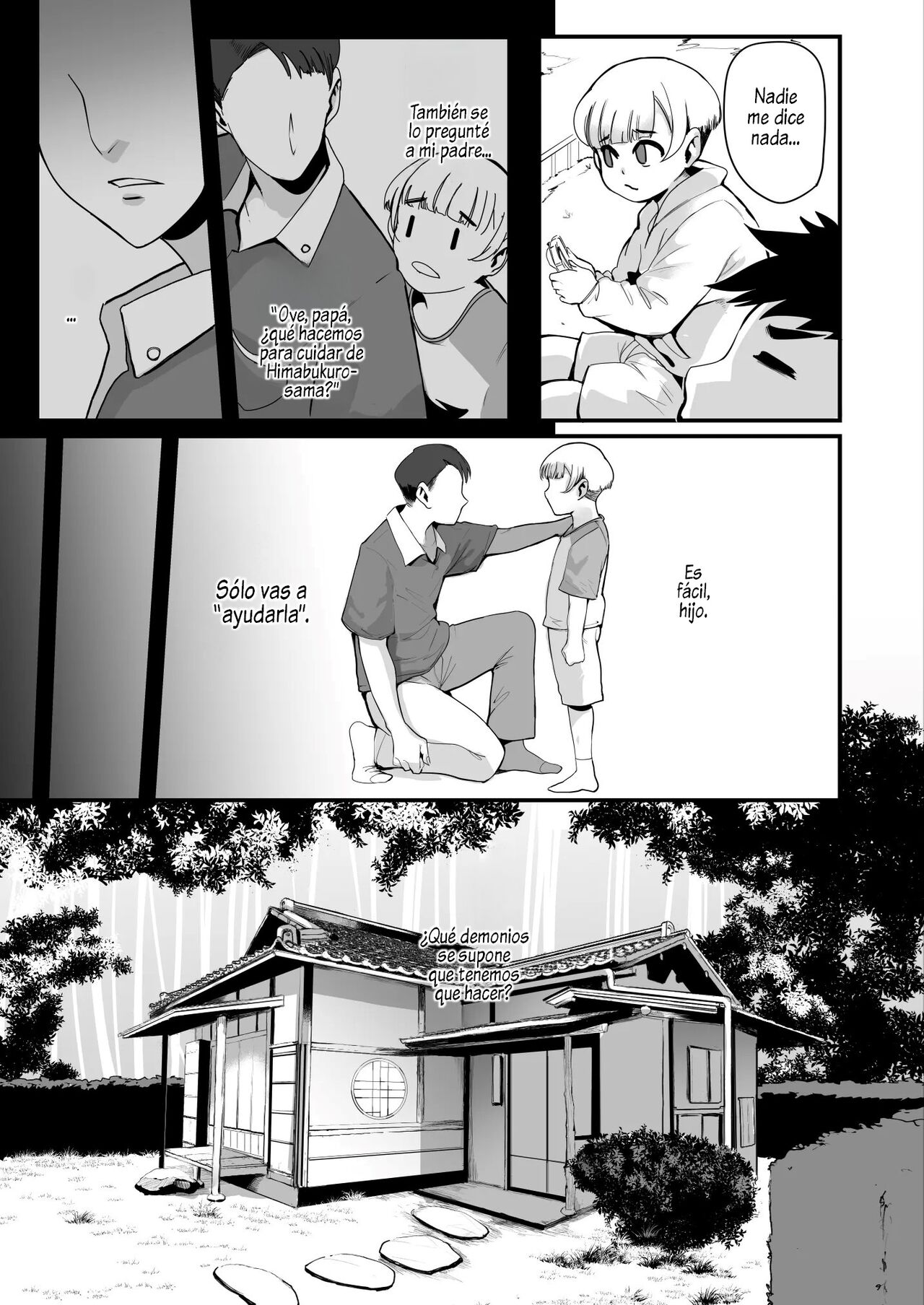 Himebukuro-Sama - Mura no Kagematsuri de Onee-san-tachi ni Tanetsuke suru Dake no Shasei Ningyou ni Sareta Bokutachi page 4 full