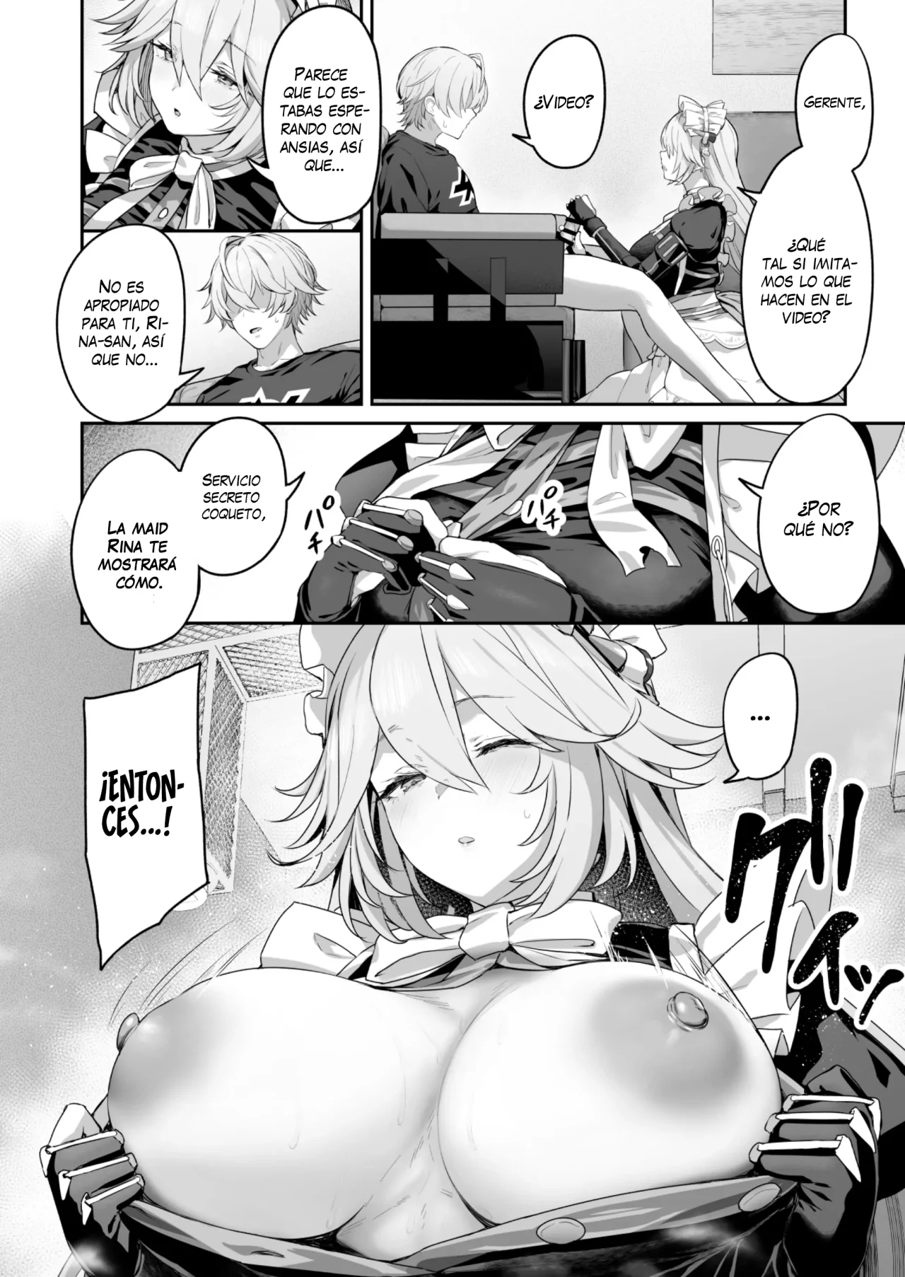 Maid-chou Rina no Tokubetsu Ura Service | Los Secretos y Especiales Servicios de la Jefa de Sirvientas Lina page 8 full